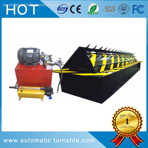 Stainless Steel Automatic Parking Bollards with road blocker